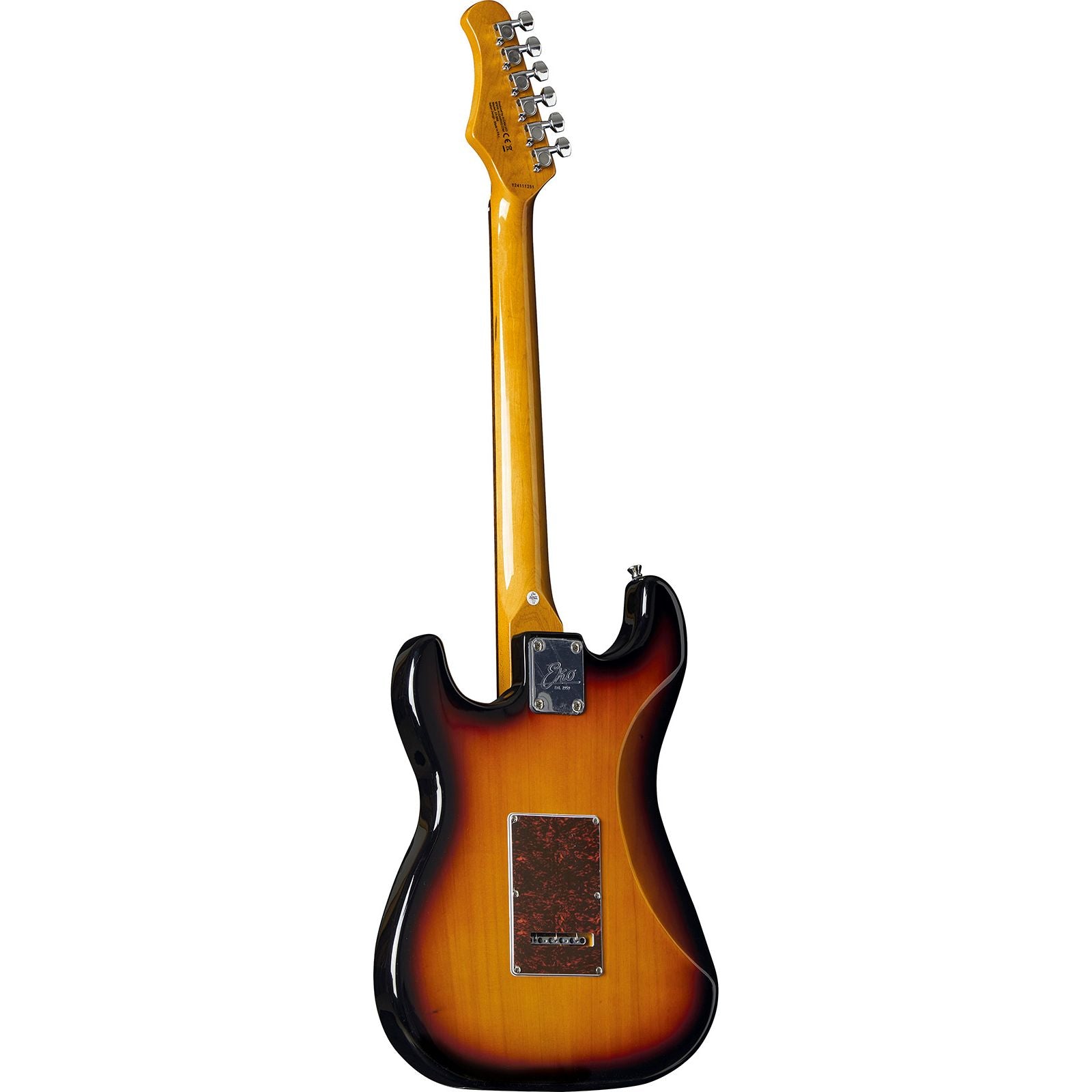 EKO ST350 Electric Guitar | Tremolo Bridge | HSS Pickup Configuration | Sunburst