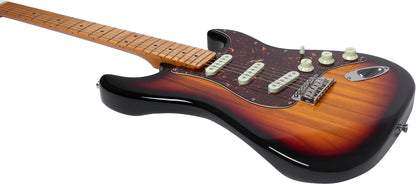 EKO ST 401 | Sunburst финиш | Лека електрическа китара тип Strat с кленов гриф