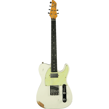 EKO Tero Relic Olympic White Telecaster Type Electric Guitar