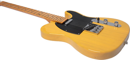 EKO TL 401 | Butterscotch финиш | Лека електрическа китара тип Tele с кленов гриф