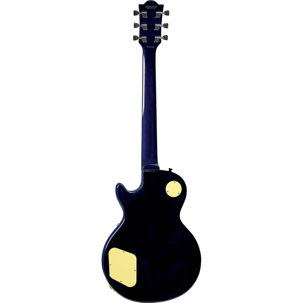 EKO VL480-BLU Electric Guitar | Quilted Blue Finish | Humbucker Pickups | Single Cut Shape