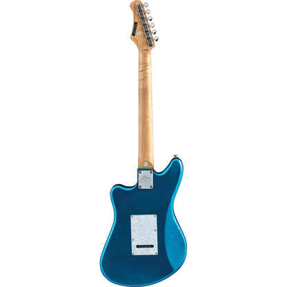 EKO Camaro VR 90 Electric Guitar | Blue Sparkle Finish | P90 Pickups | Tremolo