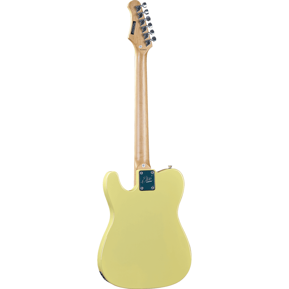 EKO VT380 Cream White Starter Telecaster Type Electric Guitar | Gloss Finish, Suitable For Beginners