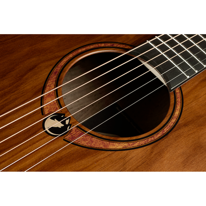 Auditorium Cutaway Electro Acoustic Guitar Sauvage by Lâg | Includes Case and Cable | GLA SAUVAGE-ACE