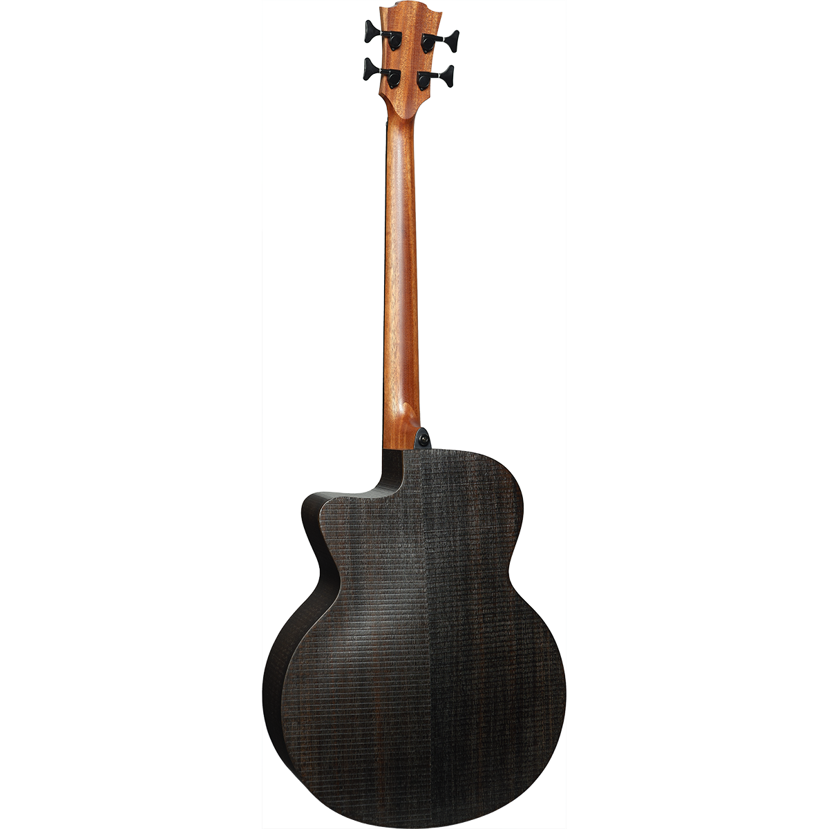 Lag Sauvage-BCE Jumbo Electro Acoustic Bass Guitar with Cutaway | Includes a Soft Case