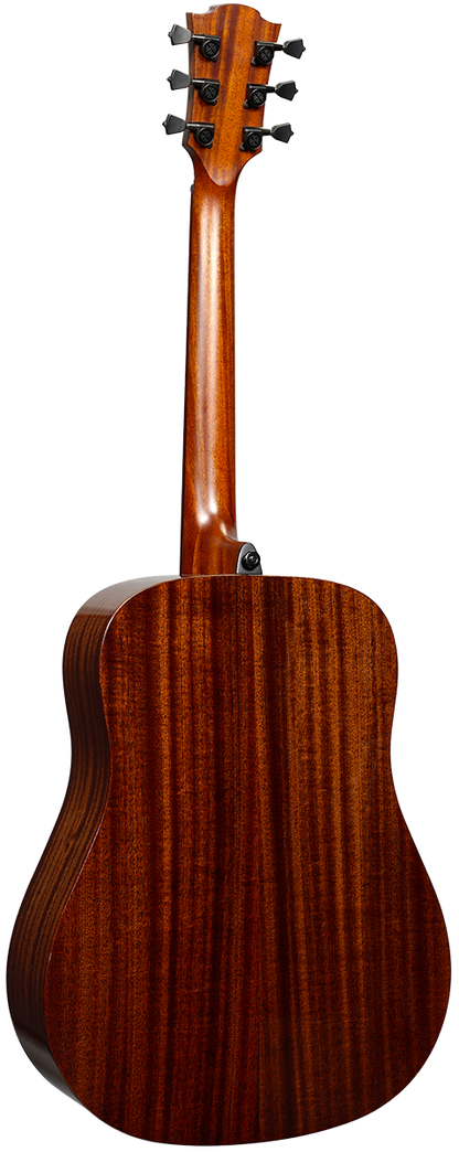 LÂG Tramontane | Червен | Dreadnought Special Edition Burst Акустична китара