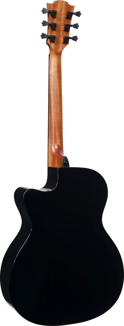 LÂG T118ABCE Tramontane | Fekete | 118 auditorium bevel cutaway LTD elektroakusztikus gitár