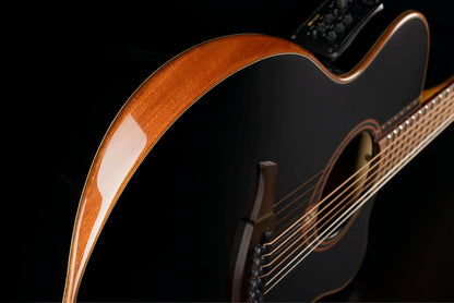 LÂG T118ABCE Tramontane | Fekete | 118 auditorium bevel cutaway LTD elektroakusztikus gitár