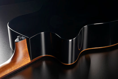 LÂG T118ABCE Tramontane | Fekete | 118 auditorium bevel cutaway LTD elektroakusztikus gitár