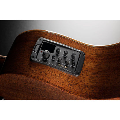 Lag Tramontane 118ABCE Electro-Acoustic Auditorium Guitar | Bevel Cutaway | Brown Shadow Finish | Special Edition