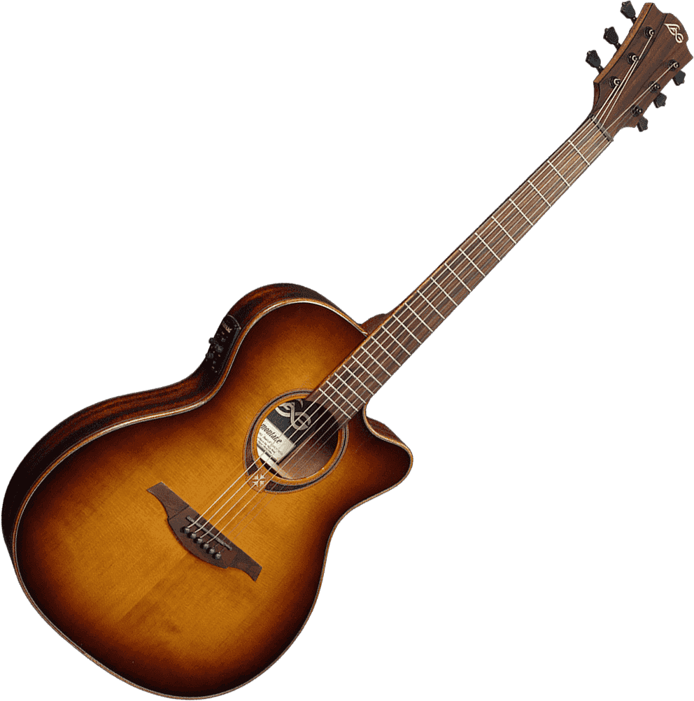 LÂG T118ASCE | auditorium Slim Cut Maro Shadow Chitară electro-acustică