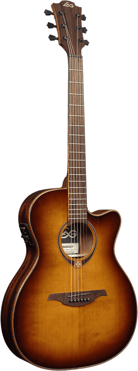 LÂG T118ASCE | auditorium Slim Cut Maro Shadow Chitară electro-acustică