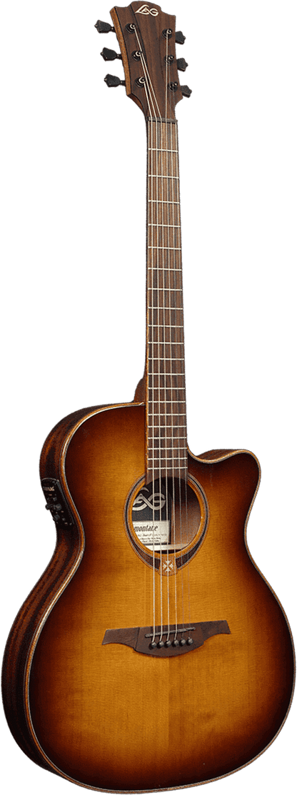 LÂG T118ASCE | auditorium Slim Cut Maro Shadow Chitară electro-acustică