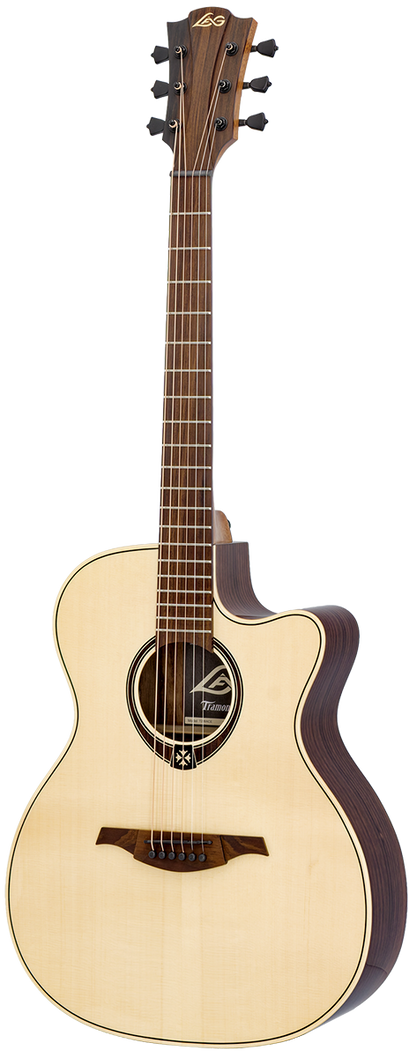 LÂG T218ACE Tramontane | Auditorium Spruce-Rosewood Electro-Acoustic Guitar