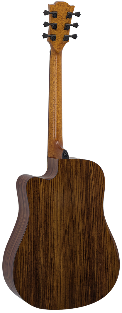 LÂG T218DCE Tramontane | Dreadnought Spruce-Rosewood Electro-Acoustic Guitar