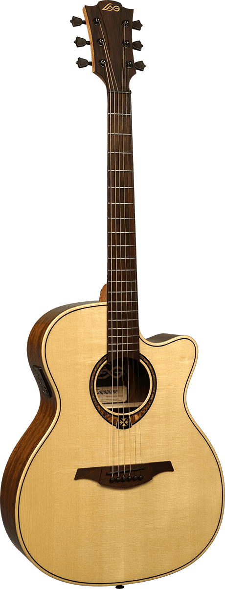 LÂG T318ACE Tramontane | Chitară electro-acustică auditorium cu cutaway