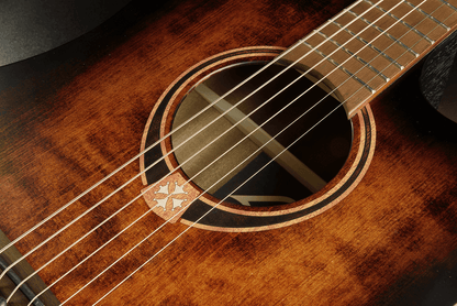 LÂG T70DCE Tramontane | Negru | Chitară electro-acustică dreadnought cu cutaway