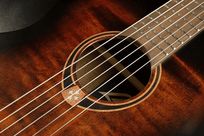 LÂG TN70A Tramontane | Crna | Najlonske žice auditorium klasična gitara