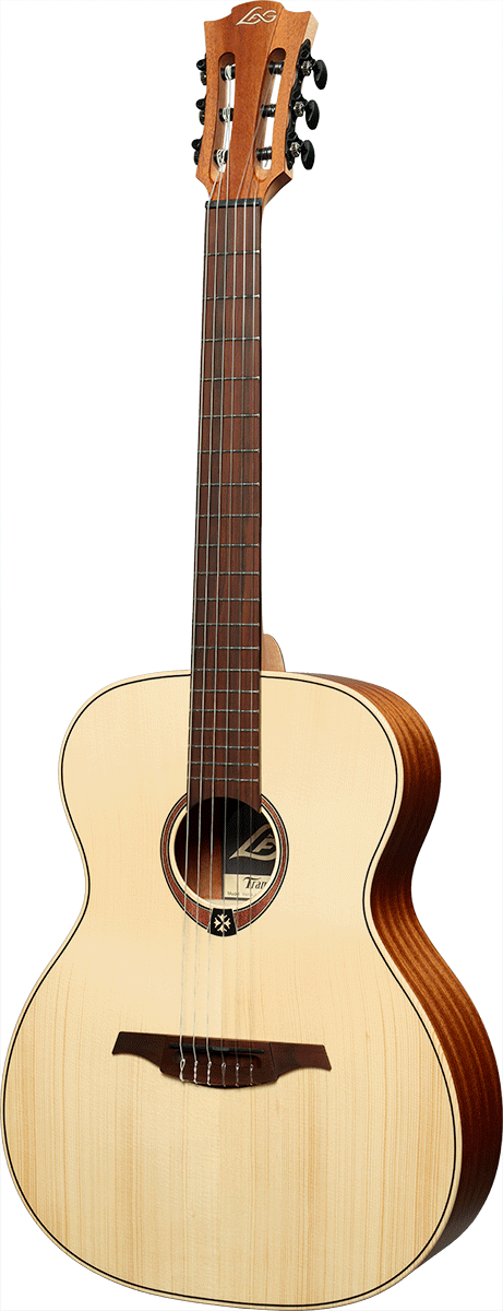 LÂG TN70A Tramontane | Natural | Nylon Auditorium Classical Guitar