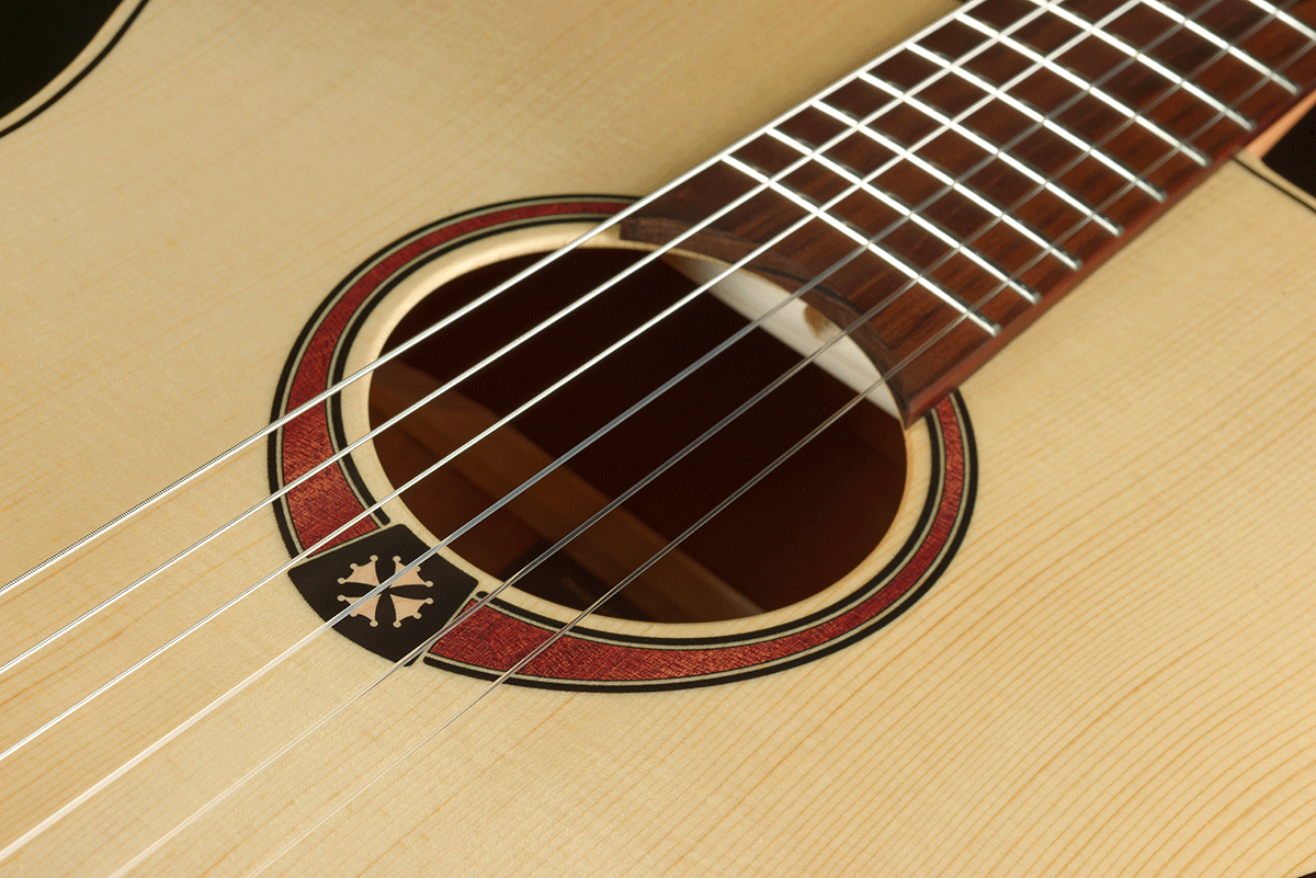 LÂG TN70A Tramontane | Natural | Nylon Auditorium Classical Guitar