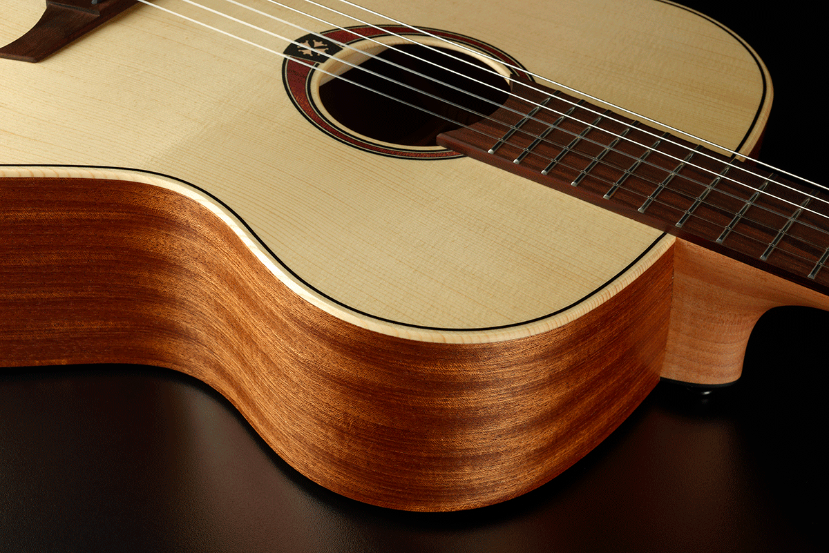 LÂG TN70A Tramontane | Natural | Nylon Auditorium Classical Guitar