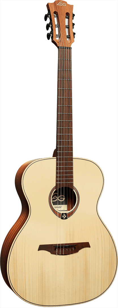 LÂG TN70A Tramontane | Natural | Nylon Auditorium Classical Guitar