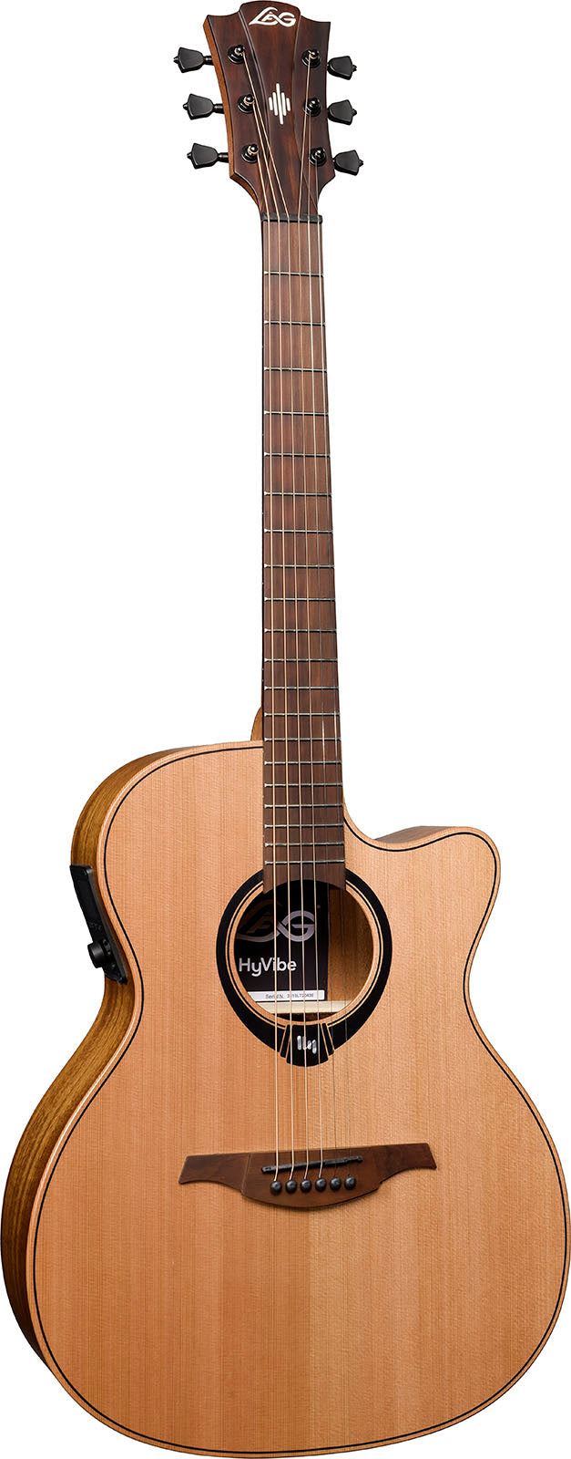 LÂG HyVibe | 10 Chitară electro-acustică auditorium cu cutaway