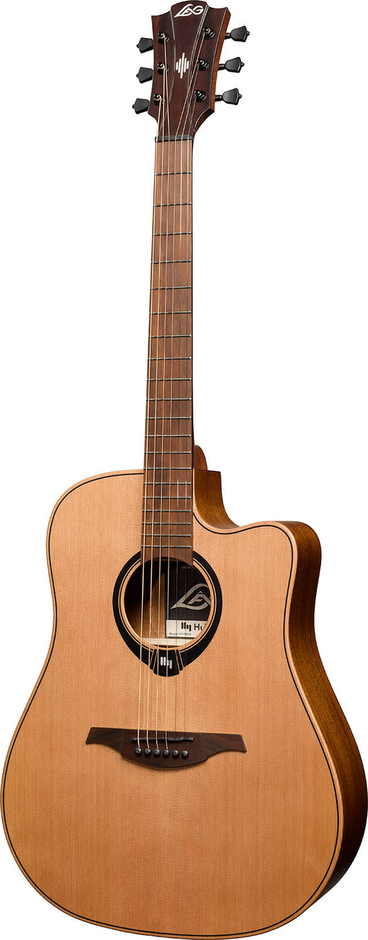 LÂG HyVibe | 10 Dreadnought електроакустична китара с cutaway