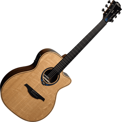 LÂG Tramontane HyVibe | 30 auditorium cutaway gitara elektroakustyczna