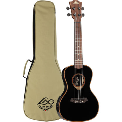 Lag TKU118CE Concert Electro Acoustic Ukulele | Black