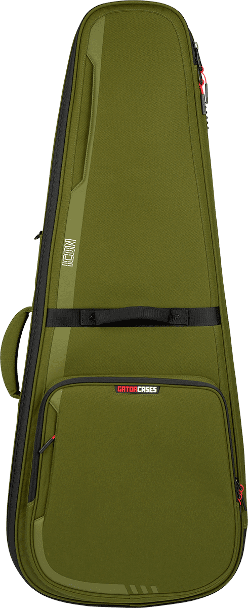 GATOR CASES G-ICON335-GRN | Зелен | мек калъф G-ICON за китара Type 335 Khaki Калъф за китара