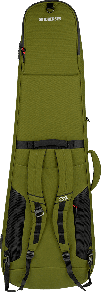 GATOR CASES G-ICONBASS-GRN | Zelena | Mekani kofer G-ICON for Guitar Bass Khaki torba za gitaru
