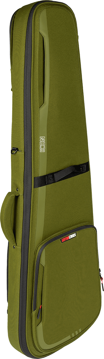GATOR CASES G-ICONBASS-GRN | Zelena | Mekani kofer G-ICON for Guitar Bass Khaki torba za gitaru