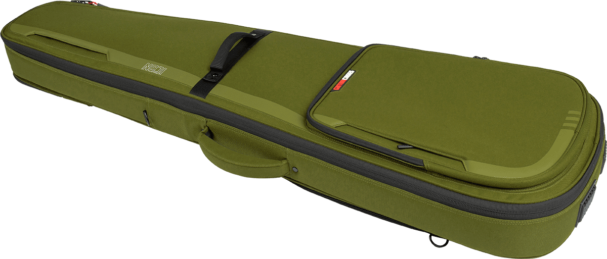 GATOR CASES G-ICONBASS-GRN | Zelena | Mekani kofer G-ICON for Guitar Bass Khaki torba za gitaru