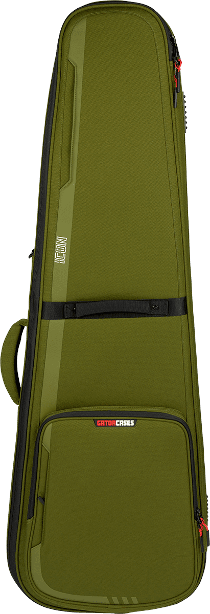 GATOR CASES G-ICONBASS-GRN | Zelena | Mekani kofer G-ICON for Guitar Bass Khaki torba za gitaru