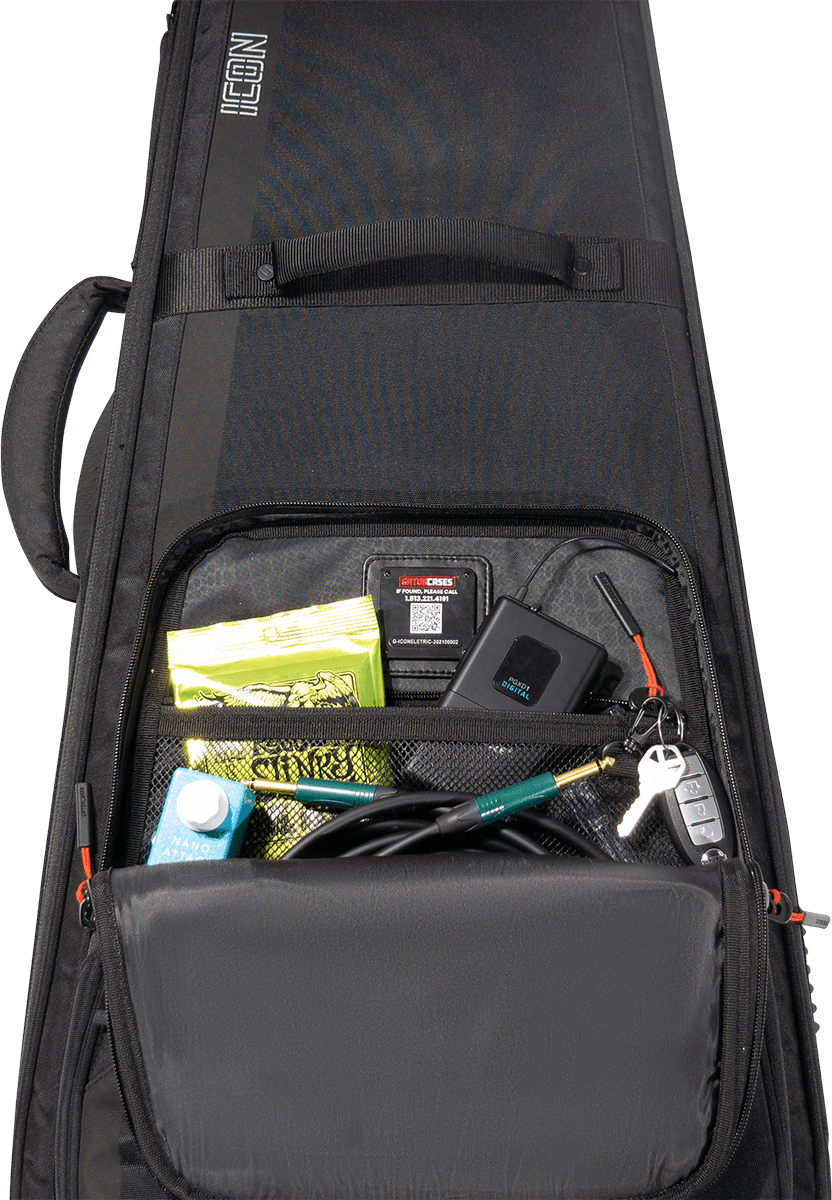 GATOR CASES G-ICONELECTRIC | Black | Soft Case G-ICON for Electric Guitar Gig Bag