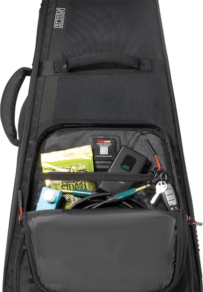 GATOR CASES G-ICONELECTRIC | Black | Soft Case G-ICON for Electric Guitar Gig Bag