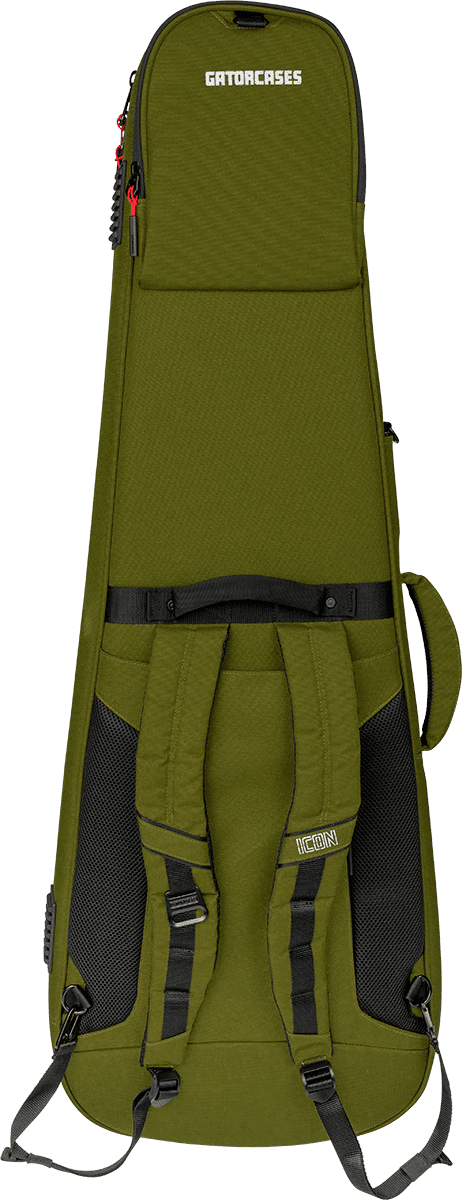GATOR CASES G-ICONELECTRIC-GRN | Zelena | Mekani kofer G-ICON for električna gitara Khaki torba za gitaru