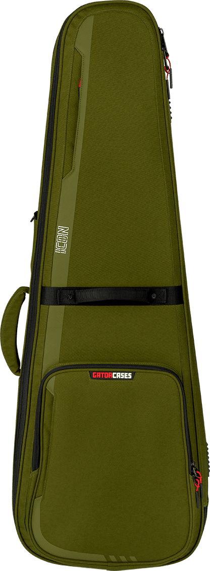 GATOR CASES G-ICONELECTRIC-GRN | Zelena | Mekani kofer G-ICON for električna gitara Khaki torba za gitaru
