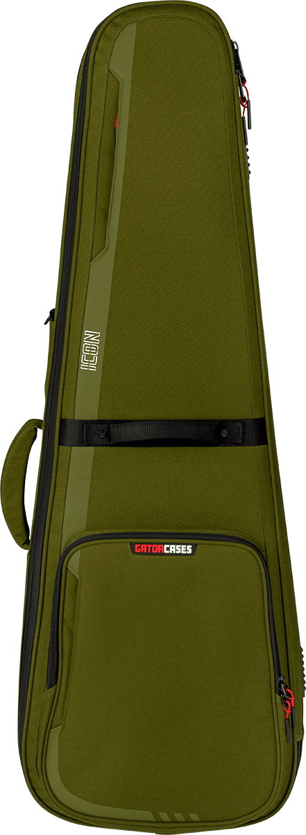 GATOR CASES G-ICONELECTRIC-GRN | Зелен | мек калъф G-ICON за Електрическа китара Khaki Калъф за китара