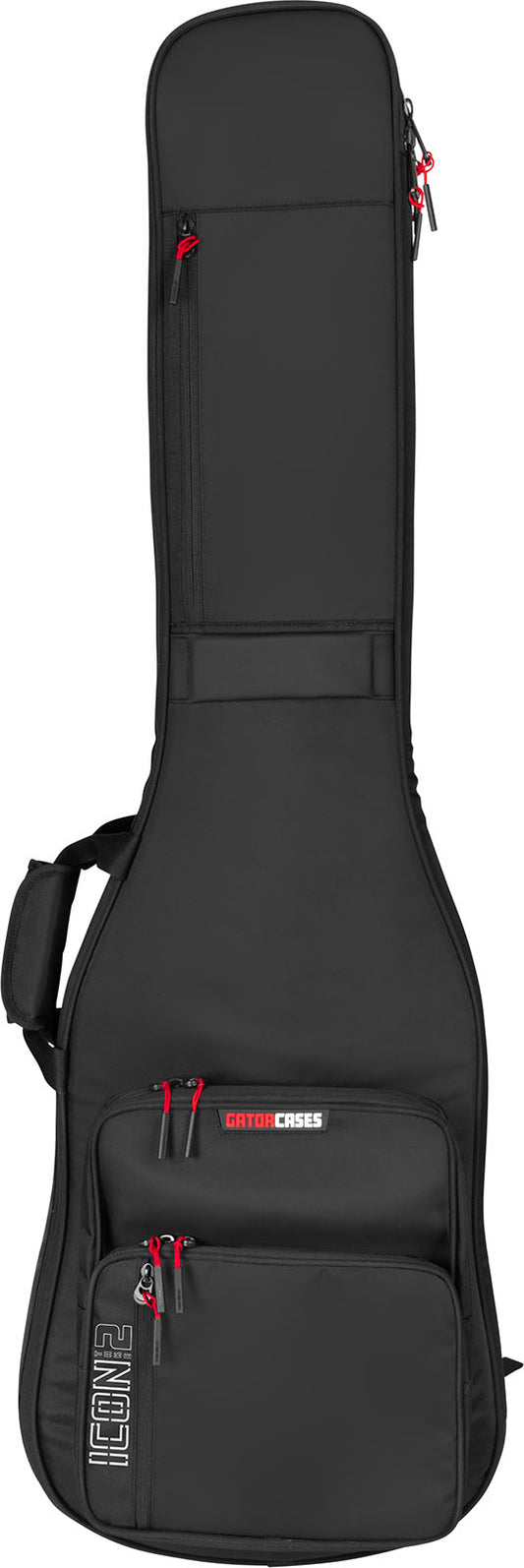 GATOR CASES G-ICONTTBASS-BLK | Черен финиш | мек калъф G-ICON за 2 Guitars бас Guitars Калъф за китара