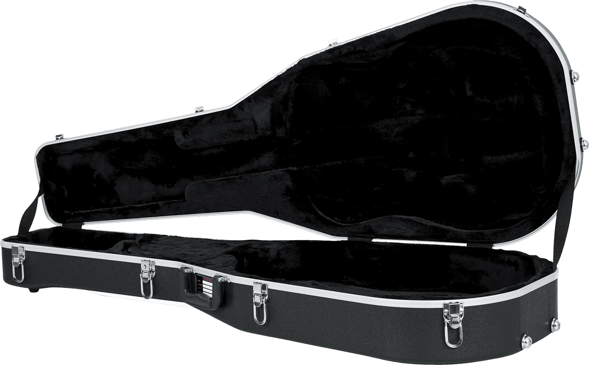 GATOR CASES GCDREAD-12 | Case ABS Deluxe for Guitar dreadnought Et 12-Cordes