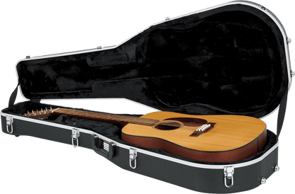 GATOR CASES GCDREAD-12 | Case ABS Deluxe for Guitar dreadnought Et 12-Cordes