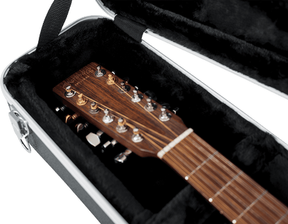 GATOR CASES GCDREAD-12 | Case ABS Deluxe for Guitar dreadnought Et 12-Cordes