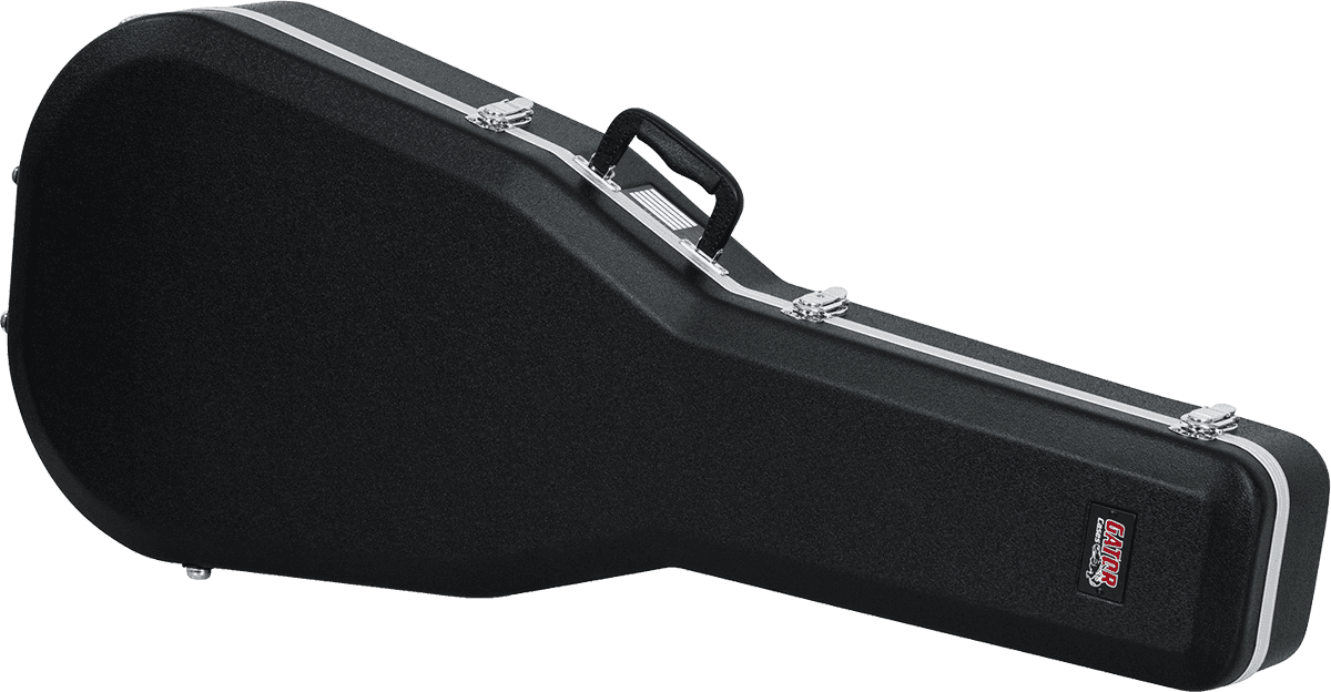 GATOR CASES GCDREAD-12 | Case ABS Deluxe for Guitar dreadnought Et 12-Cordes