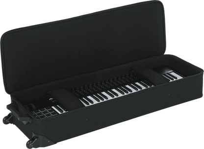 GATOR CASES GK-61-SLIM | Miękki futerał for Keyboard 61 klawiszy Slim futerał na klawiaturę