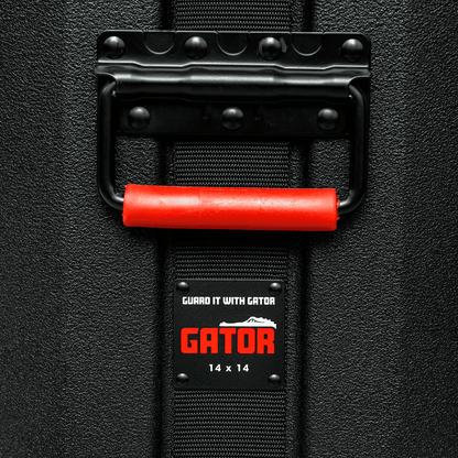 GATOR CASES GPC1414 | Moulded Grooves Tom cutie 14" X 14"