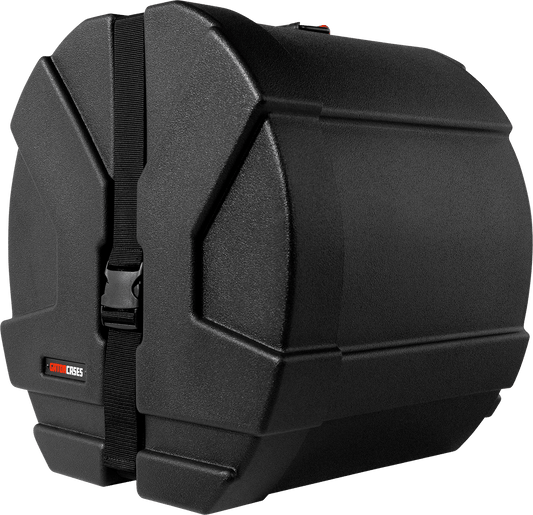 GATOR CASES GPC1614 | Moulded Grooves Tom Case 16" X 14"