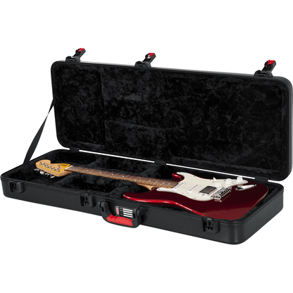 GATOR CASES | TSA Series ATA | Molded Case For Standard Electric Guitar | Military Grade Polyethylene | GTSA-GTRELEC