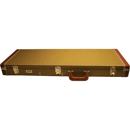 Gator Deluxe Wood Guitar Case - Tweed | Safely Transport Your Guitar In Style!